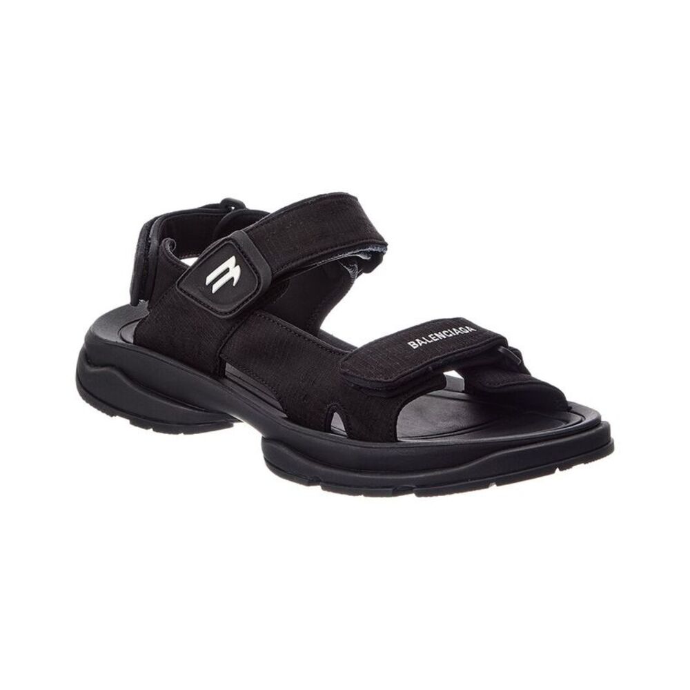 Balenciaga Tourist Sandal, Black